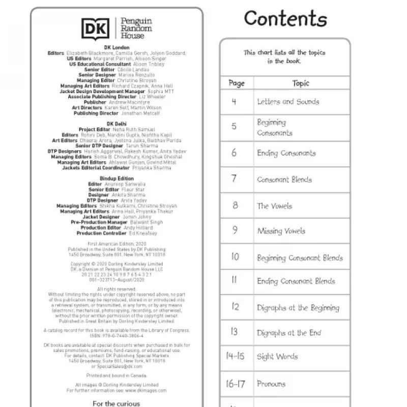 DK Workbooks Language Arts, Math and Science, Grade 1 ( sách đen trắng )