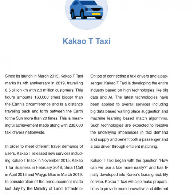 [EN] 2019 kakaomobility Report (sách gia công, bìa mềm) Sách tiếng anh