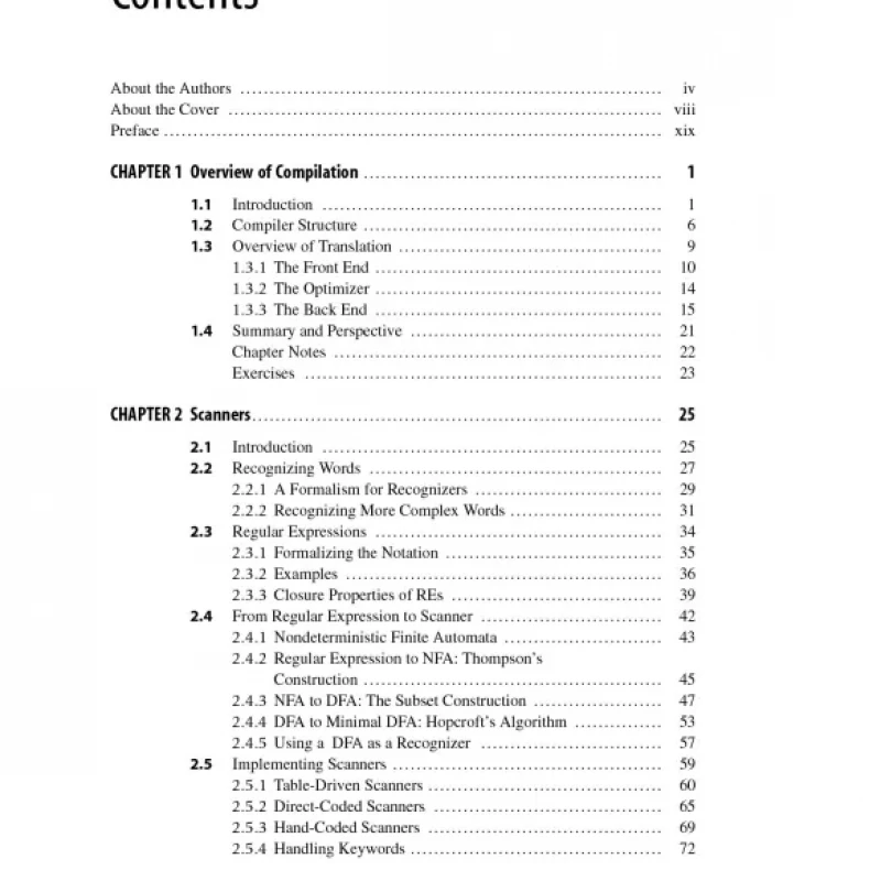 Engineering a Compiler
