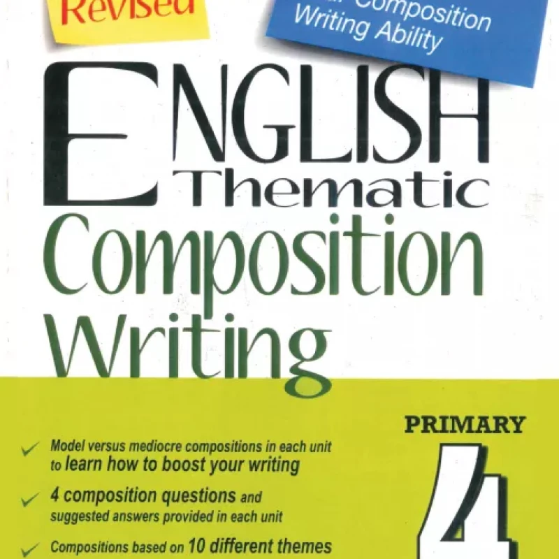 6 quyển sách ENGLISH THEMATIC COMPOSITION WRITING 1-6
