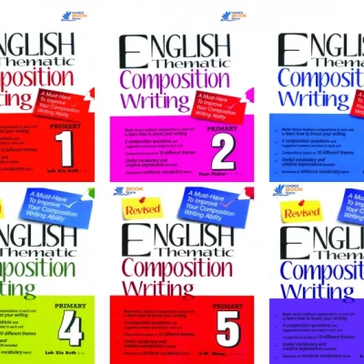6 quyển sách ENGLISH THEMATIC COMPOSITION WRITING 1-6