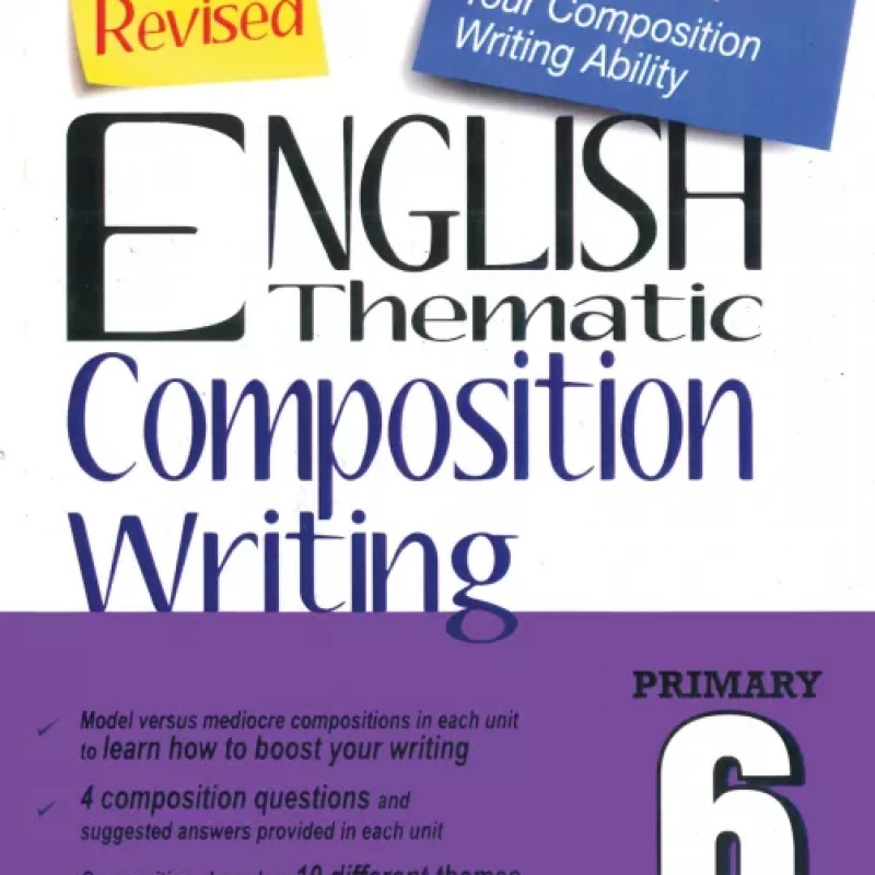 6 quyển sách ENGLISH THEMATIC COMPOSITION WRITING 1-6