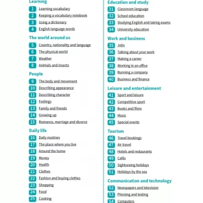 English Vocabulary in Use - Pre-Intermediate and Intermediate