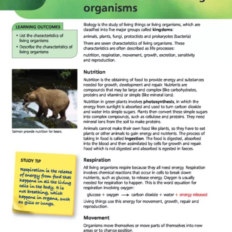 Essential Biology for Cambridge IGCSE