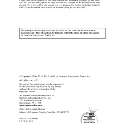 Essential Words for the GRE