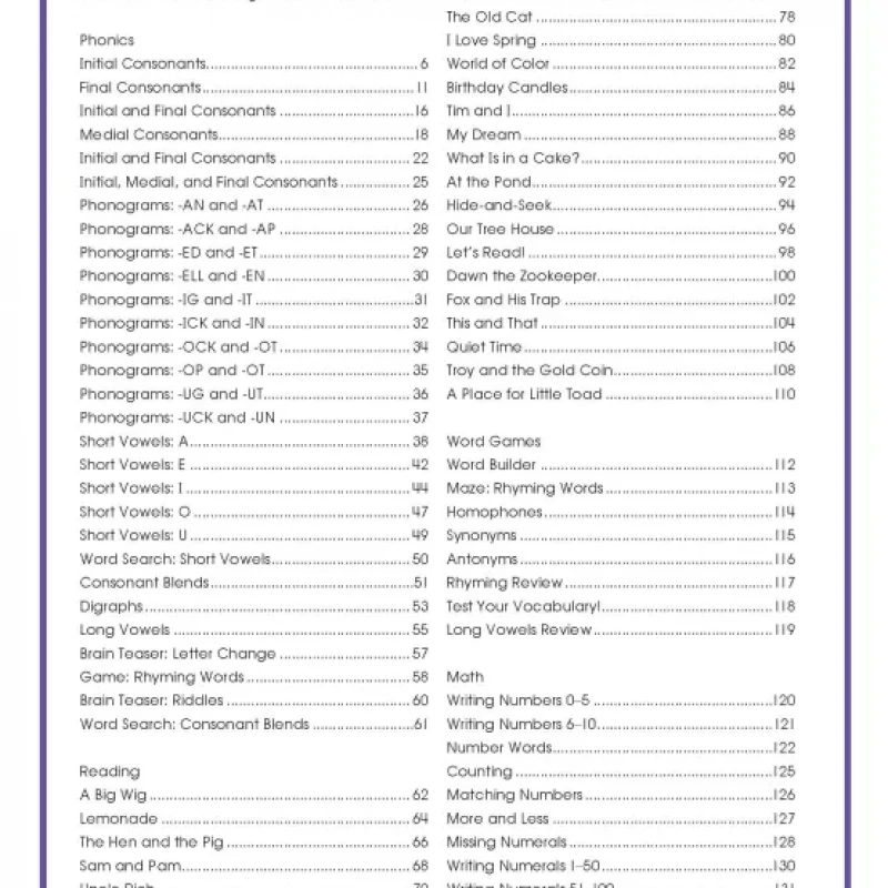 First Grade Fundamentals Grade 1 (Sách màu)