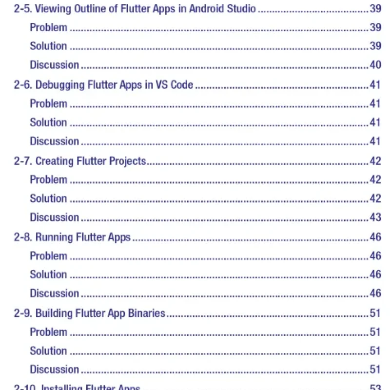 Flutter Recipes Mobile Development Solutions