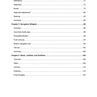 Flutter Ui Succinctly