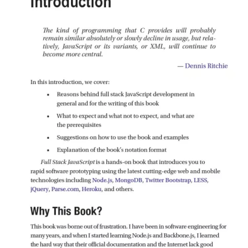 Full Stack JavaScript
