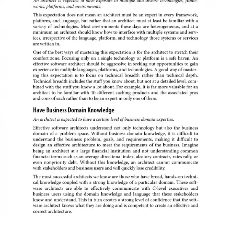 Fundamentals of Software Architecture