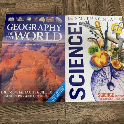 Geography + Science (Sách màu)