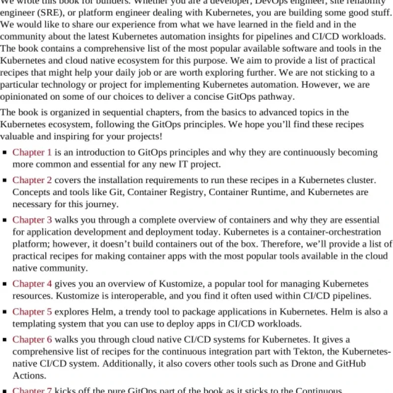 Gitops Cookbook Kubernetes Automation