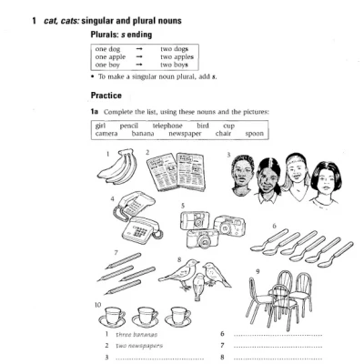 GRAMMAR PRACTICE FOR ELEMENTARY STUDENTS WITH KEY (Sach đen trắng)