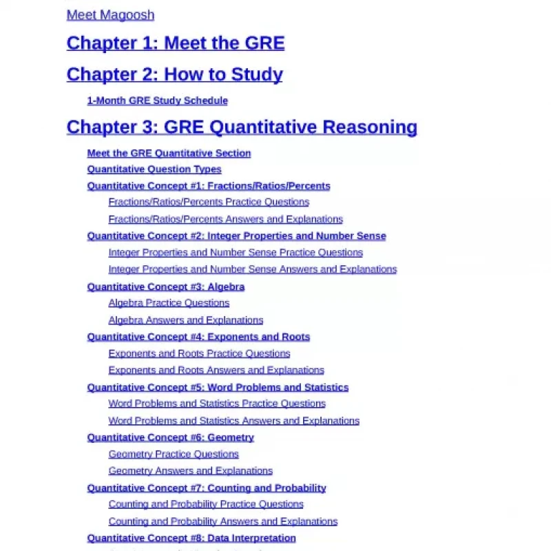 GRE Prep by Magoosh 1