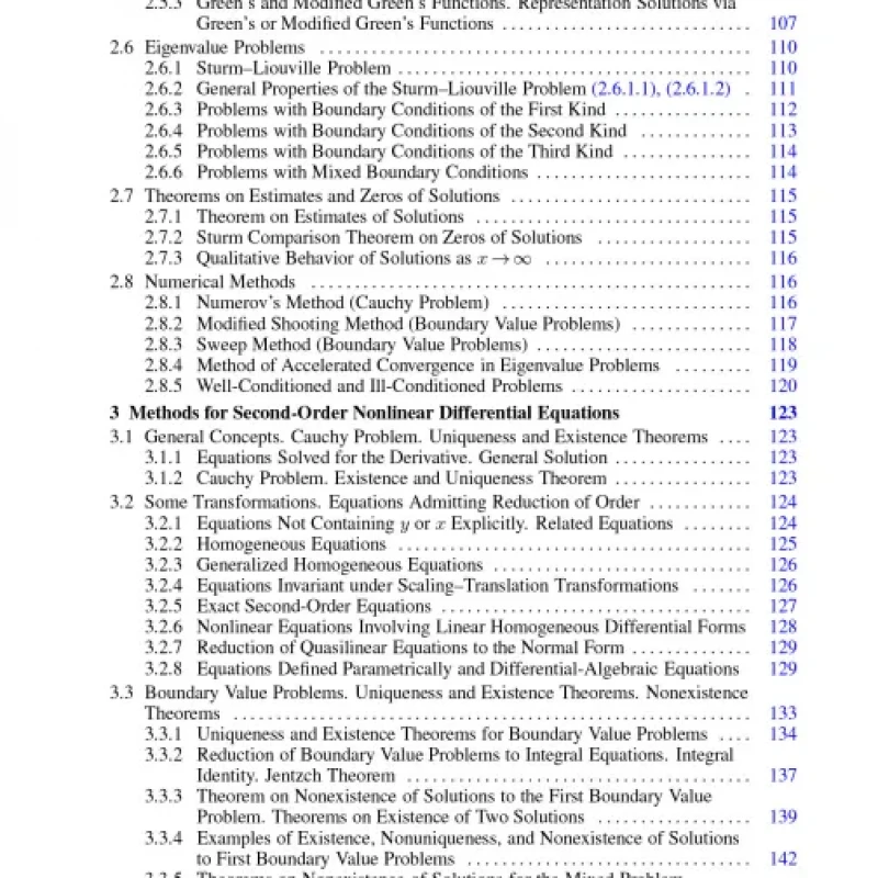 Handbook of Ordinary Differential Equations
