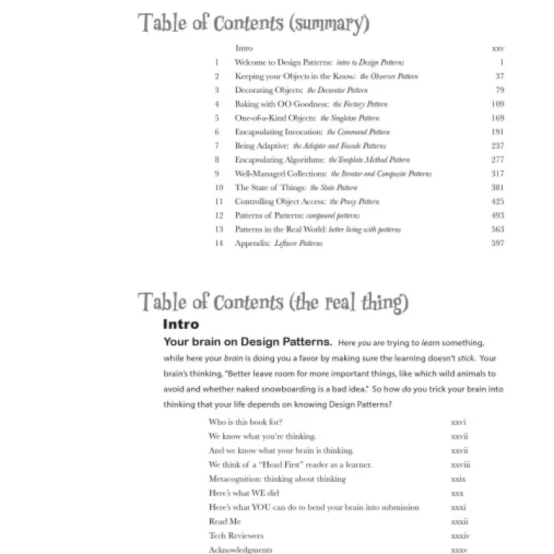 Head First Design Patterns Year 2020