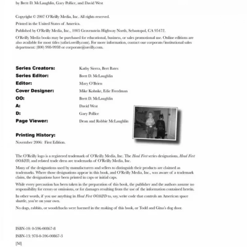 Head First Object-Oriented Analysis and Design