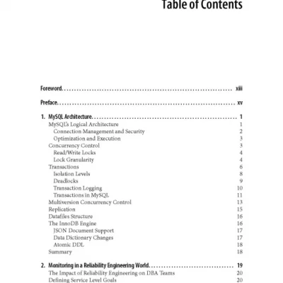 High Performance MySQL Proven Strategies for Operating at Scale, 4th Edition