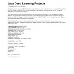 Java Deep Learning Projects