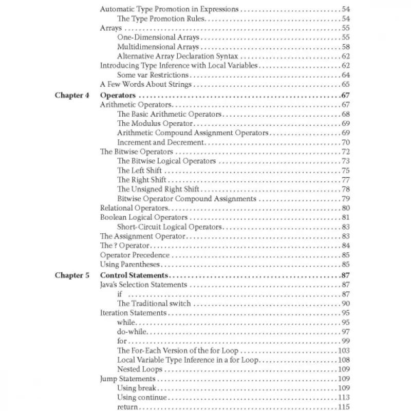 Java: The Complete Reference