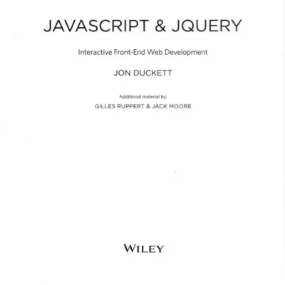 JavaScript and JQuery