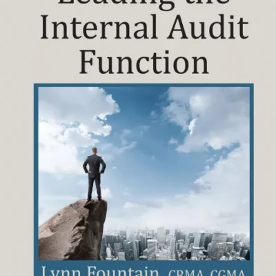 Leading the internal audit function by Fountain, Lynn