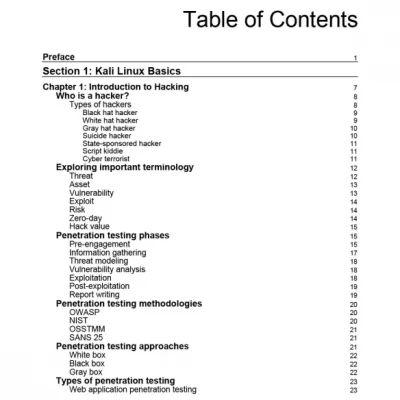 Learn Kali Linux 2019