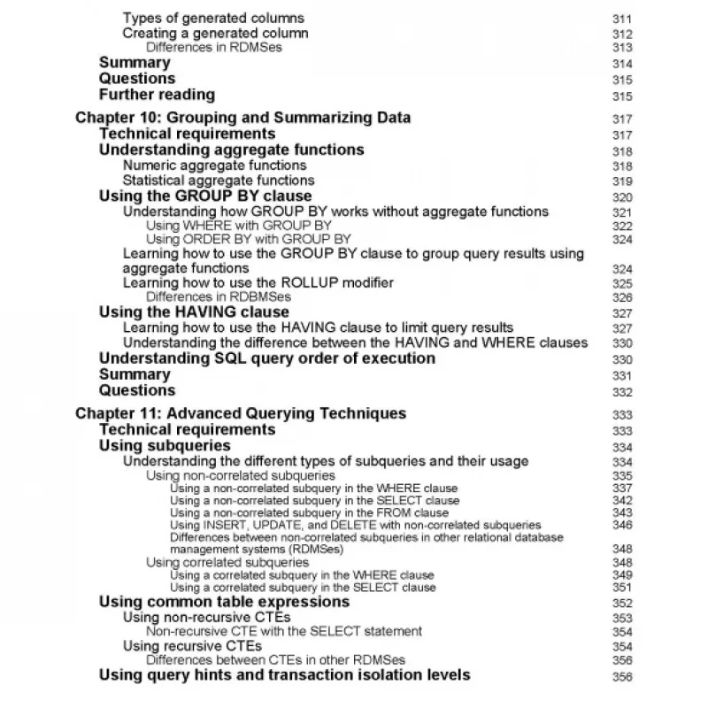 Learn SQL Database Programming