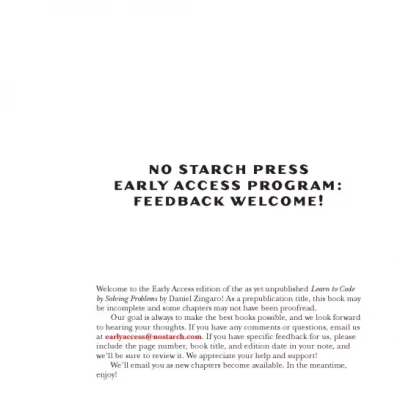 Learn to Code by Solving Problems