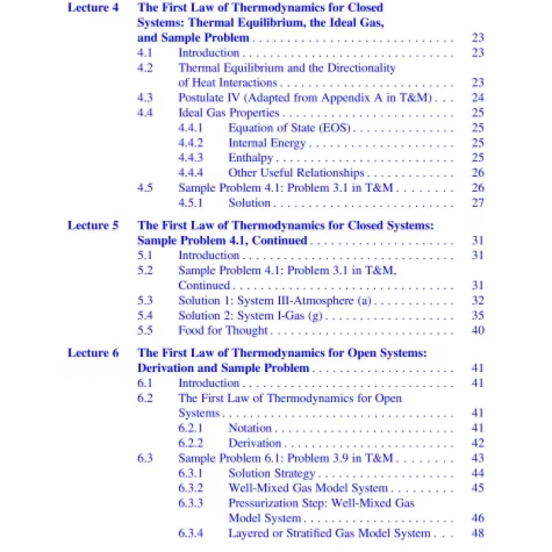 Lectures in Classical Thermodynamics