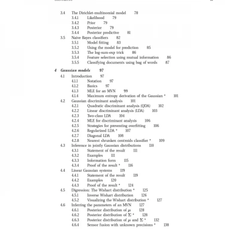 Machine Learning A Probabilistic Perspective