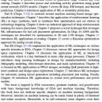 Machine Learning Applications in Electronic Design Automation