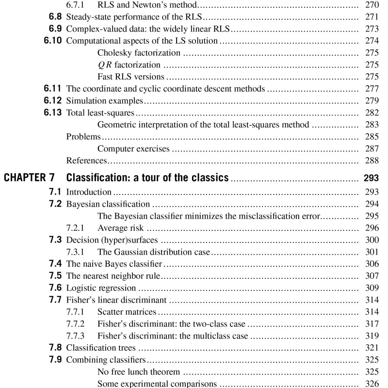 Sách Machine Learning From the Classics to Deep Networks, Transformers, and Diffusion Models - Third Edition