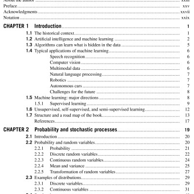 Sách Machine Learning From the Classics to Deep Networks, Transformers, and Diffusion Models - Third Edition