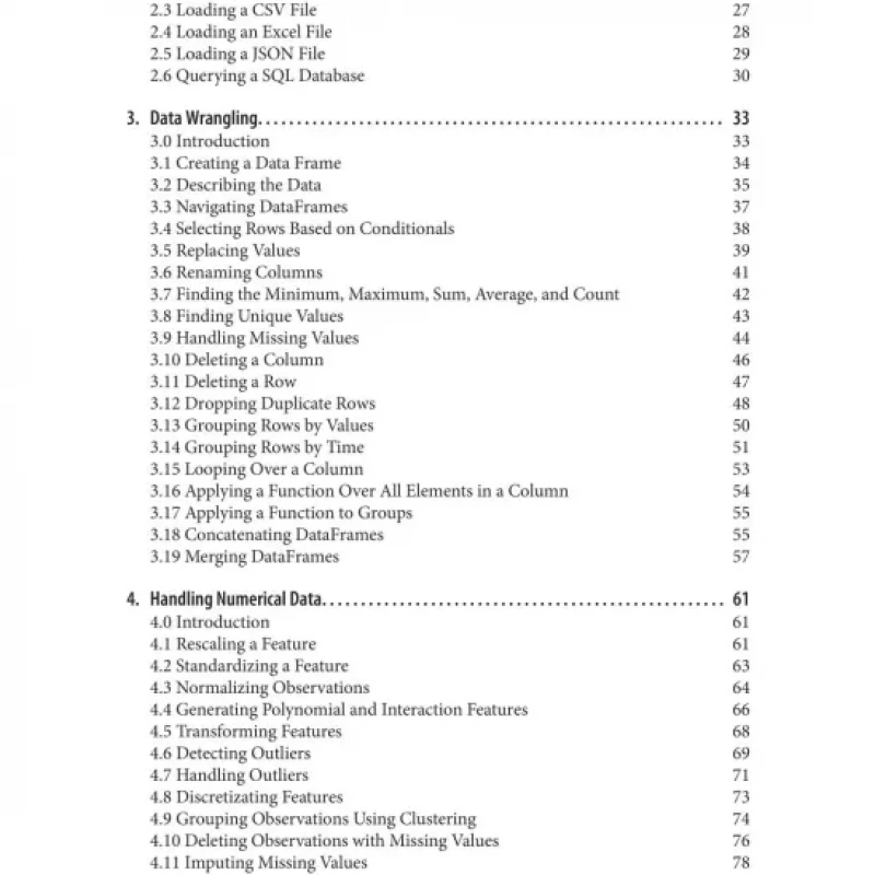 Machine learning with Python cookbook
