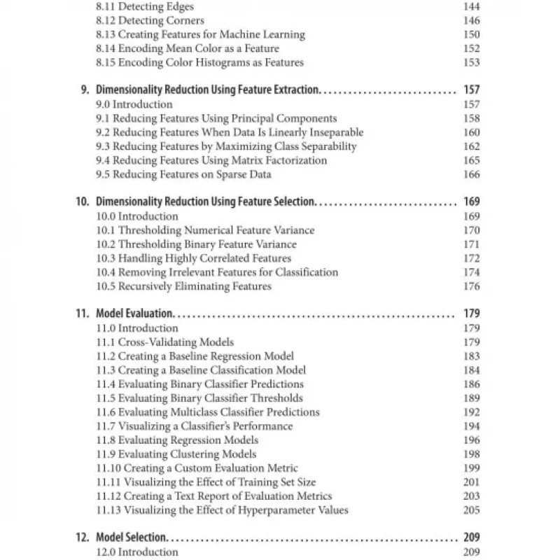 Machine learning with Python cookbook