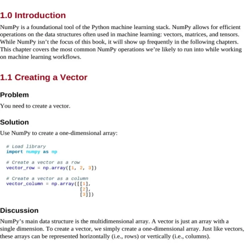 Machine Learning with Python Cookbookn - hanoibookstore