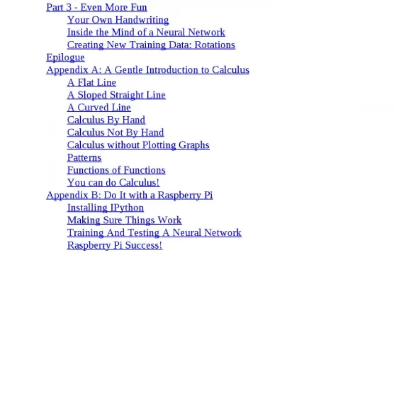 Make Your Own Neural Network