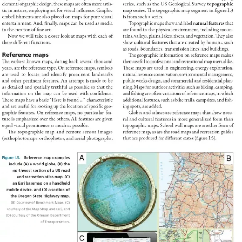 Map Use Reading, Analysis, Interpretation (Sách màu - Sách đen trắng)