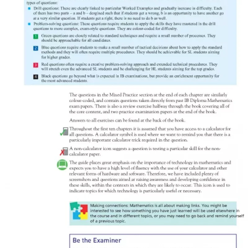 Mathematics - Analysis and Approaches SL - WORKED SOLUTIONS