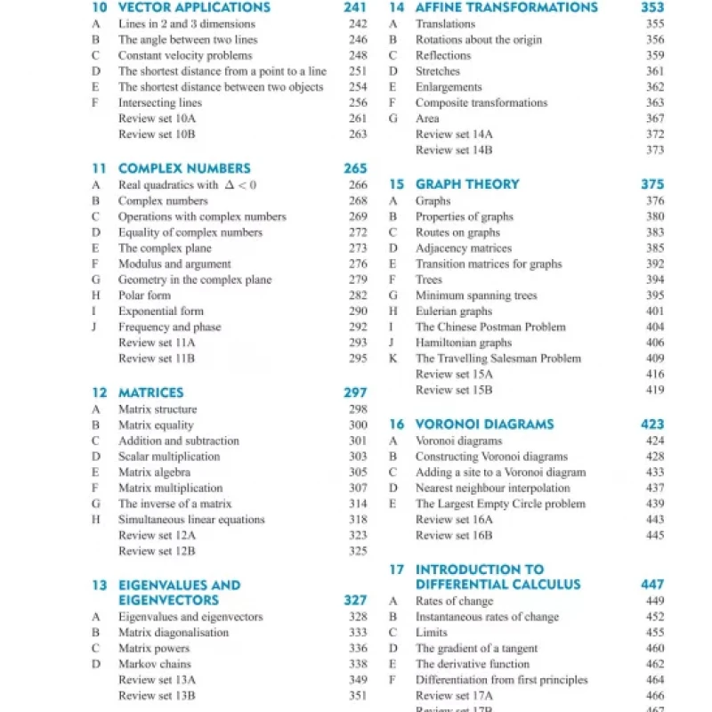 Mathematics Applications and Interpretation HL 2