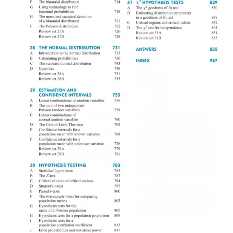 Mathematics Applications and Interpretation HL 2
