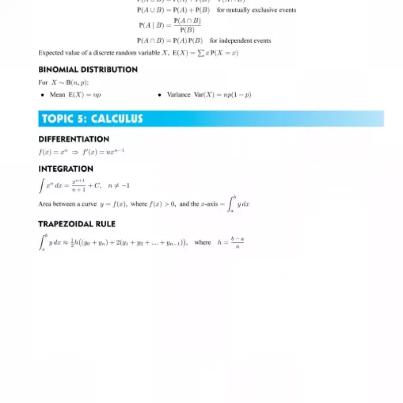 Mathematics REVISION GUIDE