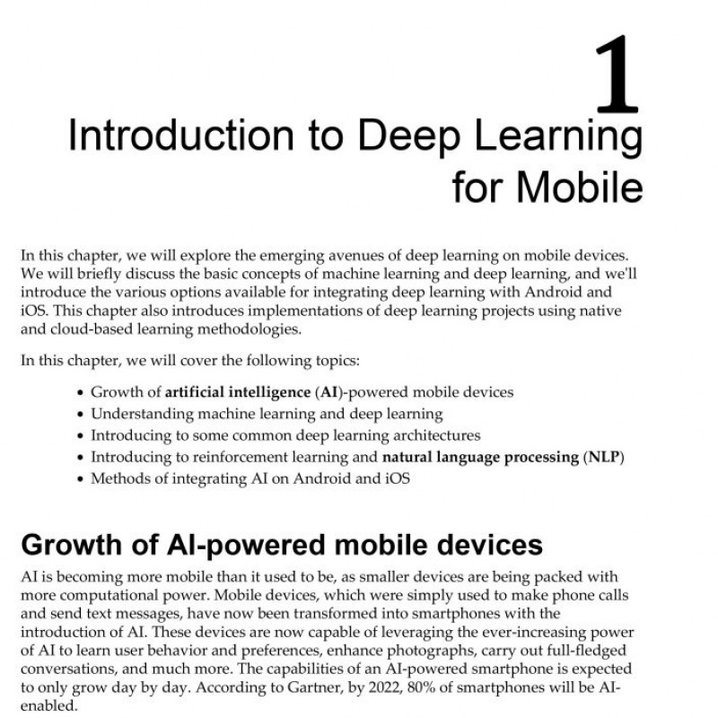 Mobile Deep Learning with TensorFlow Lite, ML Kit and Flutter (sách gia công)