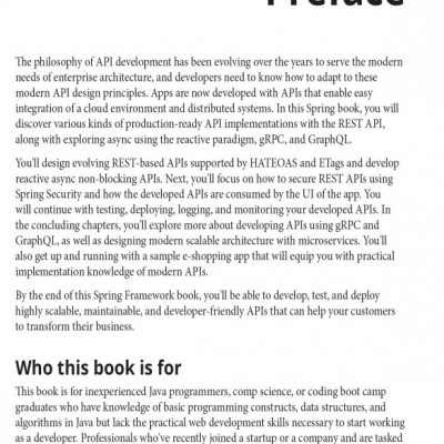 Modern API Development with Spring and Spring Boot Sách tiếng anh