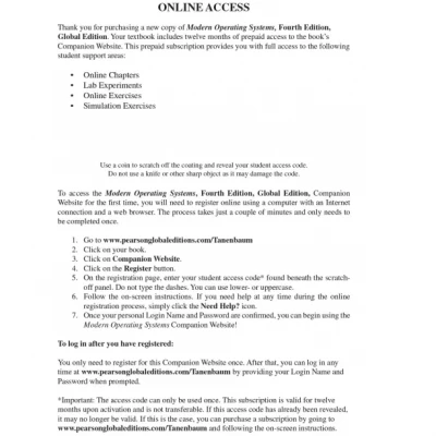 Modern operating systems (2016)