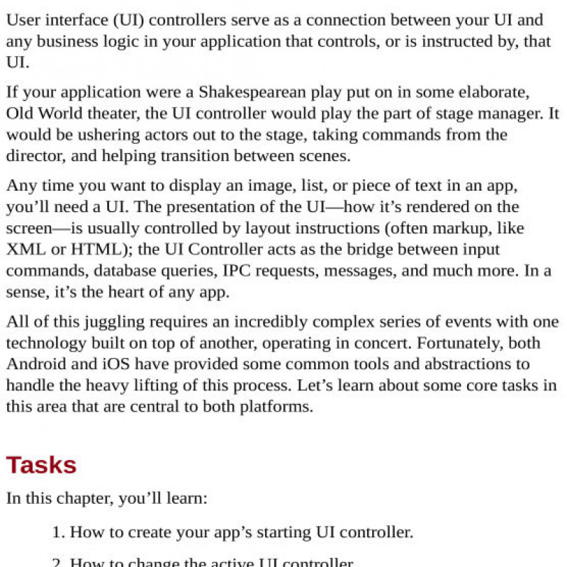 Native Application Development A Cross-Reference for iOS and Android (sách gia công)