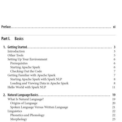 Natural Language Processing with Spark NLP