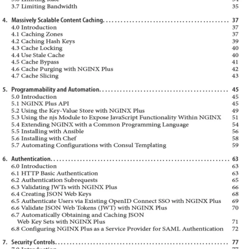 NGINX Cookbook Advanced Recipes for High-performance Load Balancing