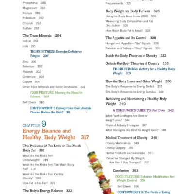 Nutrition Concepts And Controversies ( sách đen trắng )